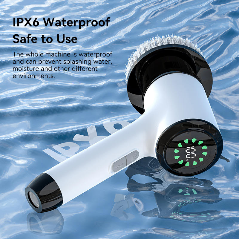 7-in-1 Wireless Electric Cleaning Brush for Bathroom & Floor