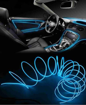 Car Dashboard Neon Strip Light Car Interio…
