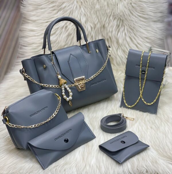 New Design Ladies Bags C.K 5 Pieces Set