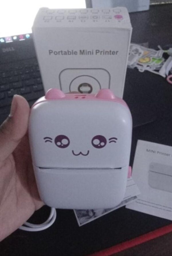 Mini Printer Inkless Bluetooth Portable Photo Printing