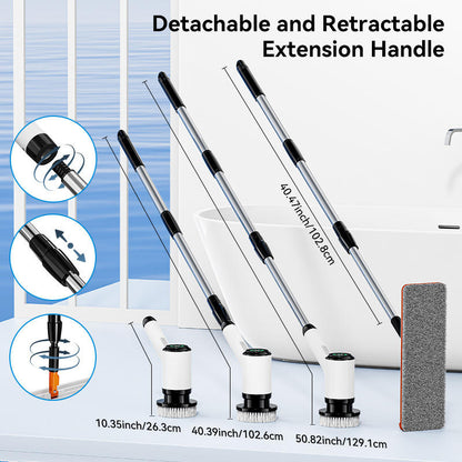 7-in-1 Wireless Electric Cleaning Brush for Bathroom & Floor